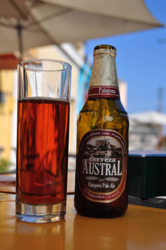 Cerveja Austral Patagônia, uma das melhores do Chile (em Iquique - Chile)